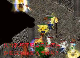 ����˽������������ο��ٻ�ȡ����װ���뾭�飿