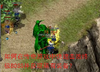 ����ڴ�����Ϸ�п��ٻ����ռ�BOSS����ȡϡ��װ����