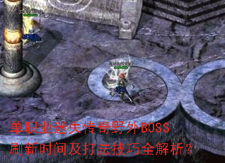 ��ְҵ��ʧ����Ұ��BOSSˢ��ʱ�估�򷨼���ȫ������