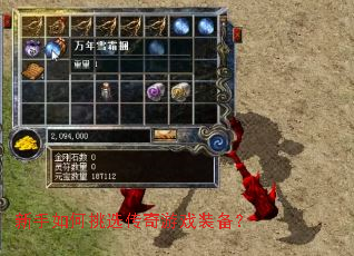 ���������ѡ������Ϸװ����