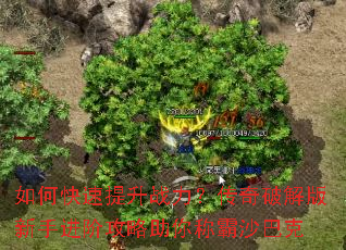 如何快速提升战力?传奇破解版新手进阶攻略助你称霸沙巴克 如何快速提升战力?传奇破解版新手进阶攻略助你称霸沙巴克