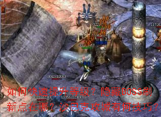 ��ο��������ȼ�������BOSSˢ�µ����ģ�ɳ�Ϳ˹����кμ��ɣ�