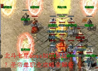 ��������boss�����ս��ʥ�۵�ְҵ����ȫ����