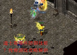道士有哪些防御技能?传奇游戏攻略解析 道士有哪些防御技能?传奇游戏攻略解析