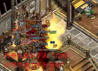 传奇私服新手入门攻略?如何快速上手与升级? 传奇私服新手入门攻略?如何快速上手与升级?