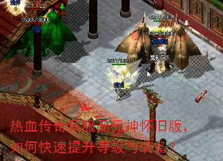 热血传奇私服无元神怀旧版,如何快速提升等级与装备? 热血传奇私服无元神怀旧版,如何快速提升等级与装备?