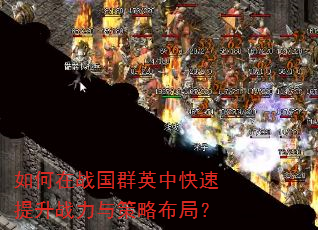 如何在战国群英中快速提升战力与策略布局? 如何在战国群英中快速提升战力与策略布局?