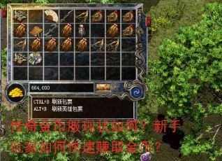传奇金币服现状如何?新手玩家如何快速赚取金币? 传奇金币服现状如何?新手玩家如何快速赚取金币?