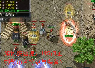 如何快速提升195神龙刺影角色等级与装备? 如何快速提升195神龙刺影角色等级与装备?